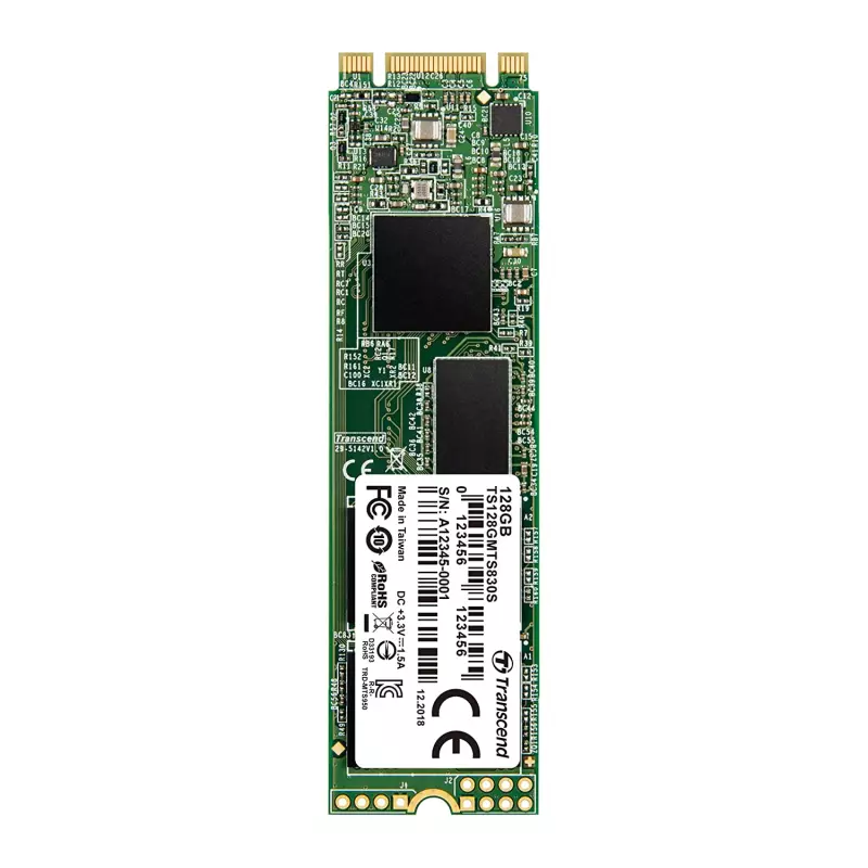 128GB M.2 SATA használt SSD kártya (2280) 