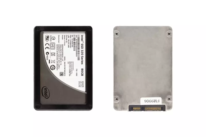 Intel 80GB SSD 320 sorozat SATA2 gyári új SSD meghajtó, SSDSA2CW080G3