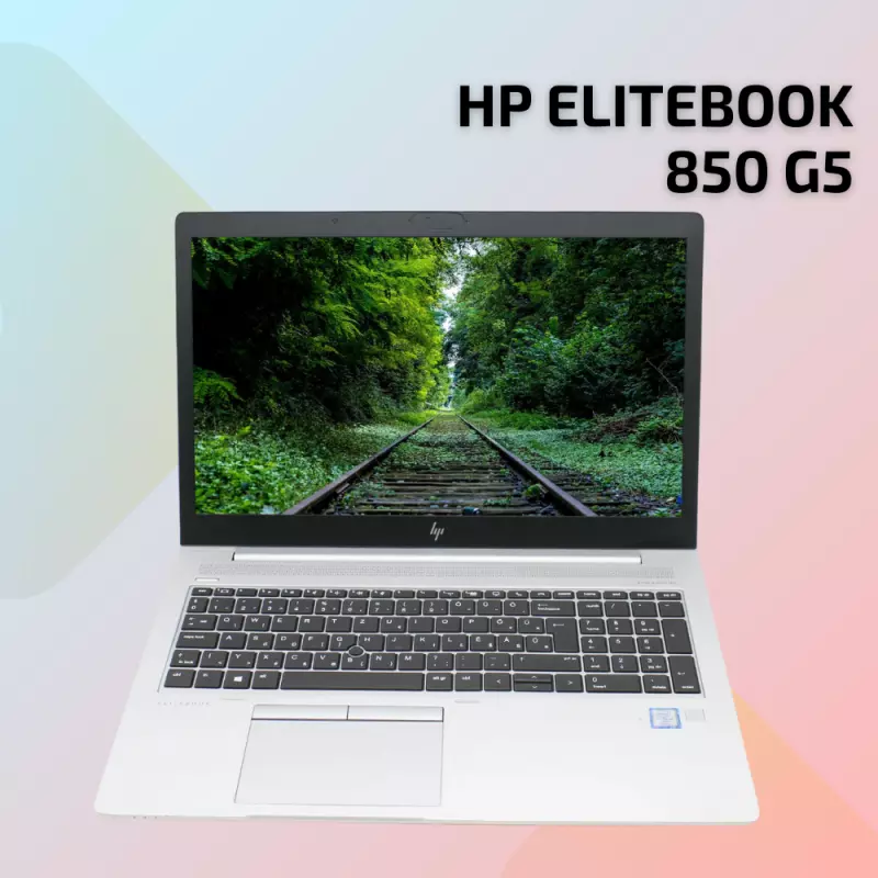 HP EliteBook 850 G5 | 15,6 colos FULL HD kijelző | Intel Core i5-8350U | 16GB memória | 256GB SSD | Magyar billentyűzet | Windows 10 PRO + 2 év garancia!