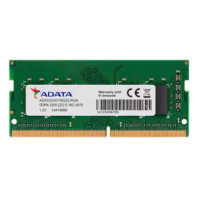 ADATA 8GB DDR4 3200MHz 1.2V laptop memória