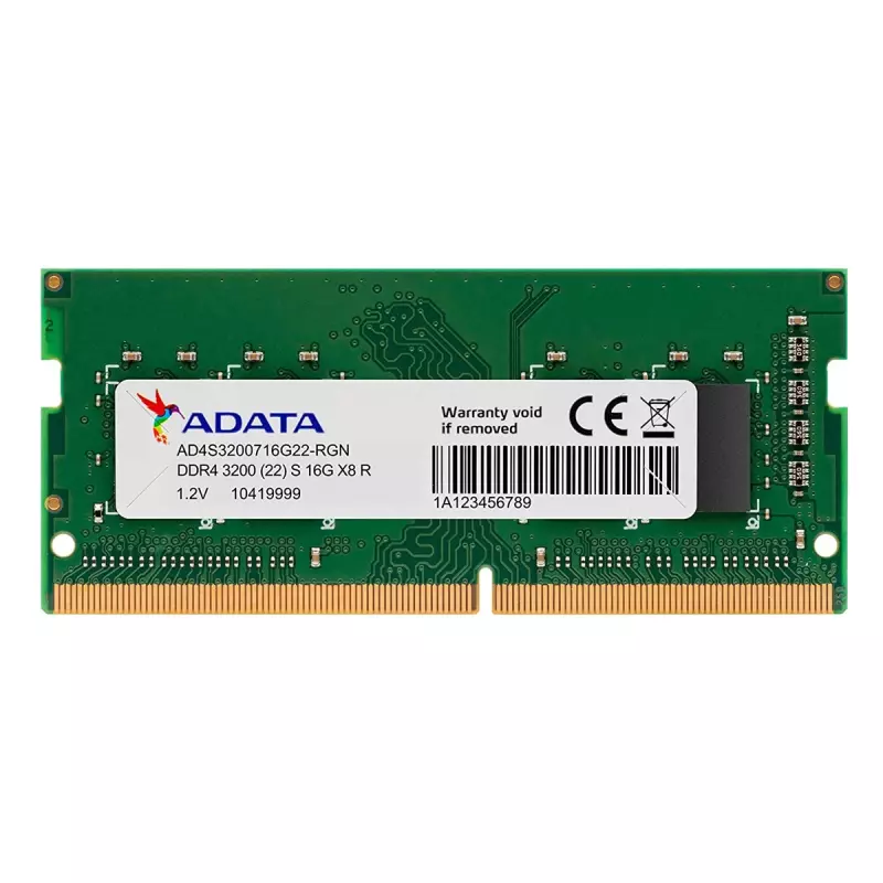 ADATA 8GB DDR4 3200MHz 1.2V laptop memória