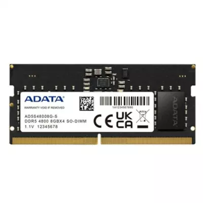ADATA 8GB DDR5 | 4800MHz | CL40 | 1,1V laptop memória (AD5S48008G-S)