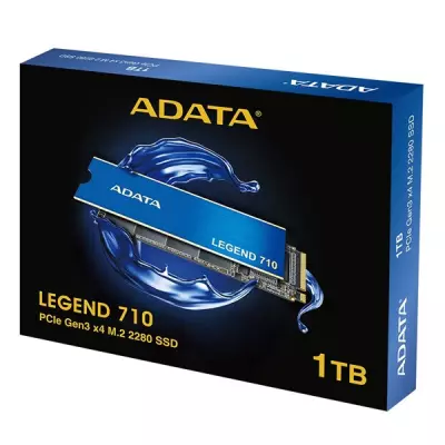 ADATA LEGEND 710 1TB M.2 (2280) Gen3 x4 NVMe SSD kártya (ALEG-710-1TCS)
