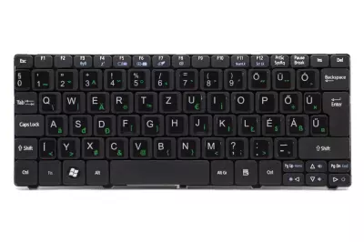 Acer Aspire ONE D255E fekete magyarított laptop billentyűzet