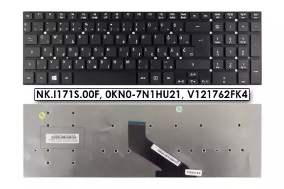 Acer Aspire V3-572P fekete magyar laptop billentyűzet