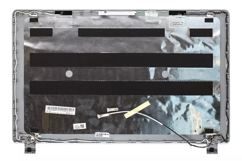 Acer Aspire V5-552, V5-573, V7-581 (érintőkijelző nélküli modellekhez) gyári új szürke  LCD kijelző hátlap (60.M9YN7.092)