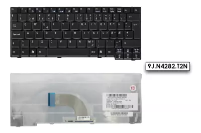 Acer Travelmate 6252, 6290, 6291, 6292 NORVÉG fekete laptop billentyűzet (KB.INT00.185) (matricával magyarosítva)