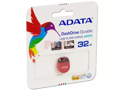 Adata 32GB piros USB micro pendrive (AUD310-32G-RRD)