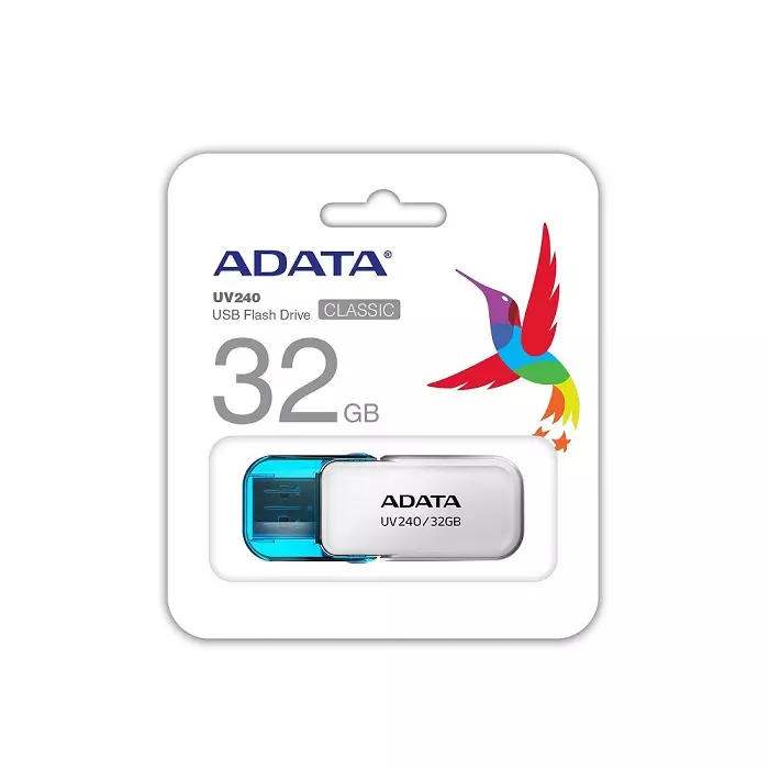 Adata UV240 32GB fehér USB pendrive (AUV240-32G-RWH)