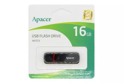 Apacer 16GB piros-fekete pendrive AH333 (AP16GAH333B-1)