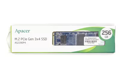 Apacer 256GB gyári új M.2 (2280) PCIe NVME SSD kártya (AP256GAS2280P4-1)