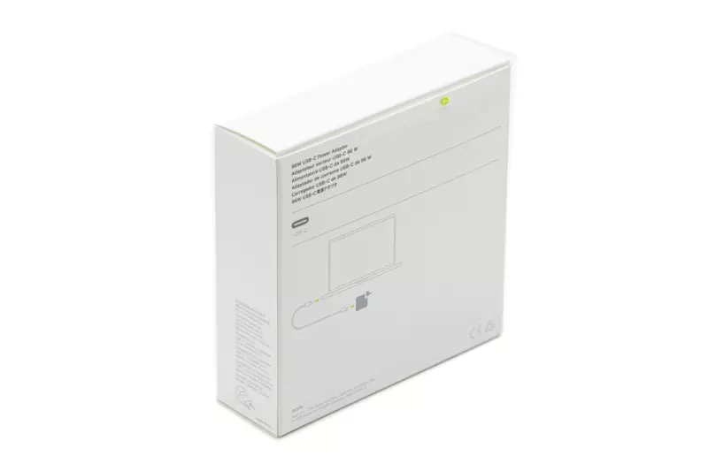 Apple MacBook Pro 20.5V 4.7A 96W USB-C (Type-C) gyári új töltő (kábel nélkül) (A2166)
