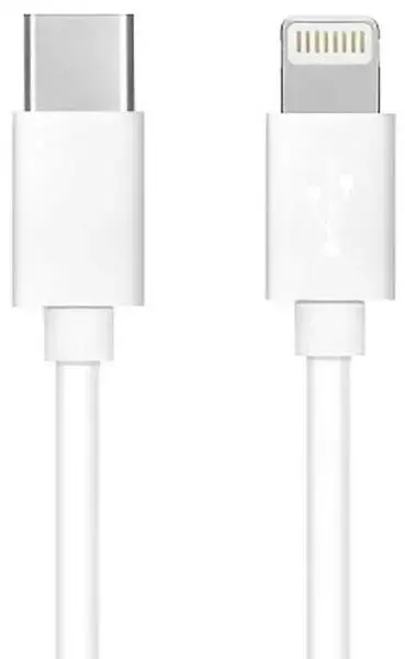Apple iPhone USB-C to Lightning adat, töltőkábel kábel 2m, fehér (MKQ42ZM/A)