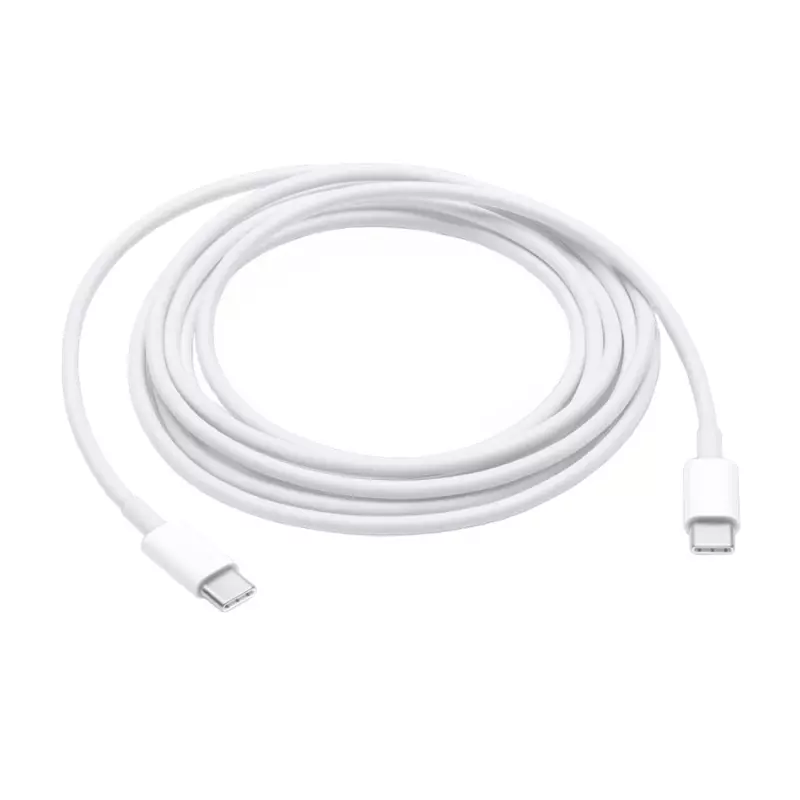 Apple iPhone gyári USB-C to USB-C (Type-C) adat, töltőkábel 2m, fehér (A1739) (MLL82ZM/A) 