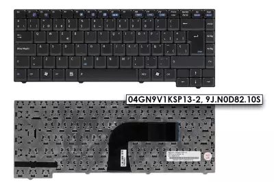 Asus X50 sorozat X50R fekete spanyol laptop billentyűzet