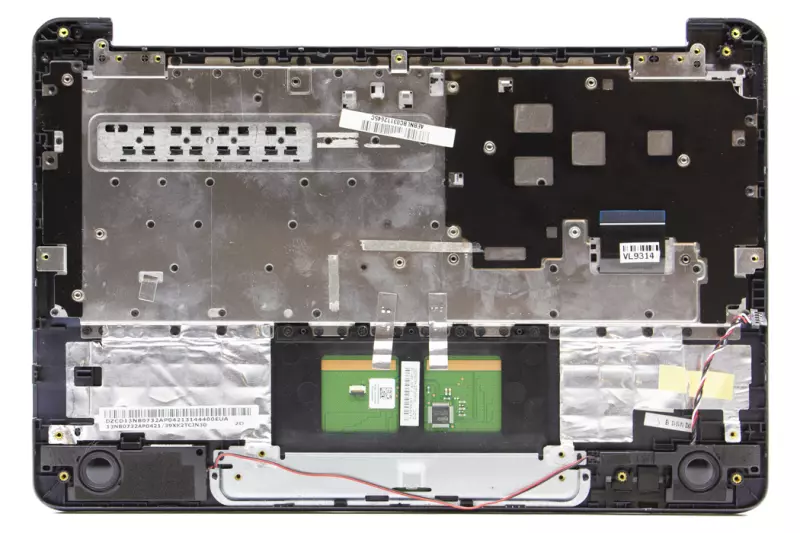 Asus EeeBook X205TA (F205TA) használt UK ANGOL kék-fekete laptop billentyűzet modul touchpaddal + hangszóróval (90NL0732-R31UK0)