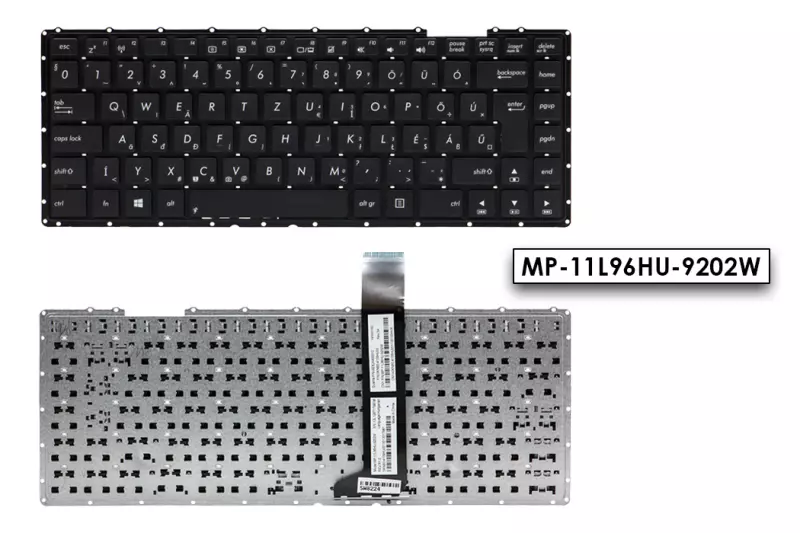 Asus X450 X450LA fekete magyar laptop billentyűzet