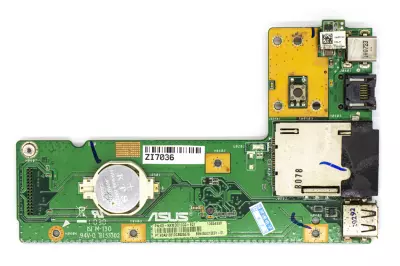 Asus K52 használt DC/USB/LAN/KÁRTYOLVASÓ panel (60-NXMDC1000-E01, 60-NXMDC1000-C01)
