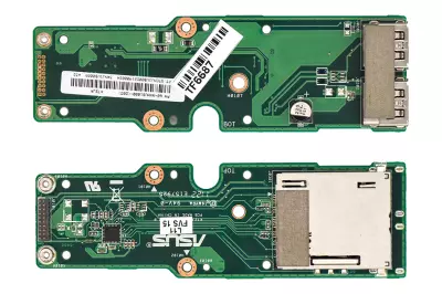 Asus K72JR gyári új USB/kártyaolvasó panel (90R-NXHUS1000Y, 90R-NXHUS1000U)