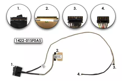 Asus Q550LF gyári új (érintőkijelzős) LCD kábel (1422-01SF0AS)