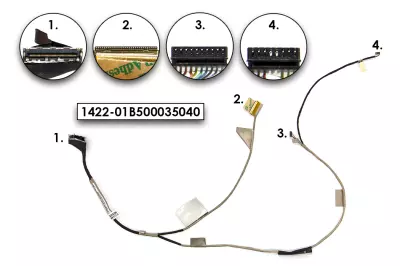 Asus U38N gyári új LCD kábel (1422-01B500035040)