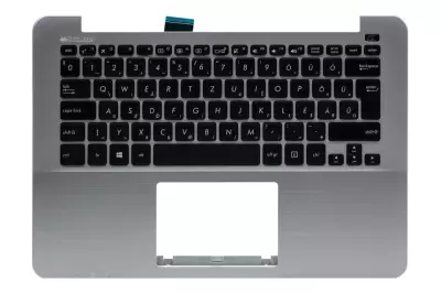 Asus X302 sorozat X302UV ezüst magyar laptop billentyűzet