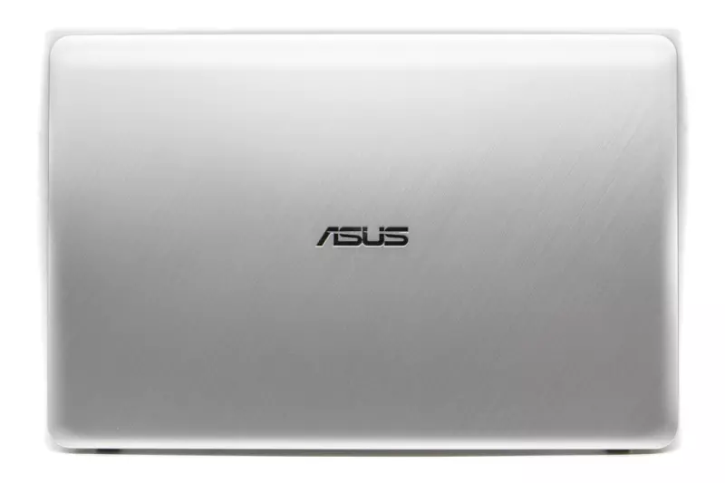 Asus X540BA, X540MA, VivoBook X543UA gyári új szürke szálcsiszolt LCD kijelző hátlap zsanérral (90NB0HE6-R7A010)