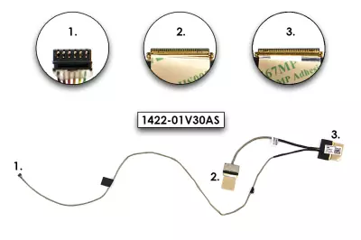 Asus X555LA (X554LA, F555LA), X555LN (K555LN) gyári új LCD kábel (EDP) (14005-01490000)