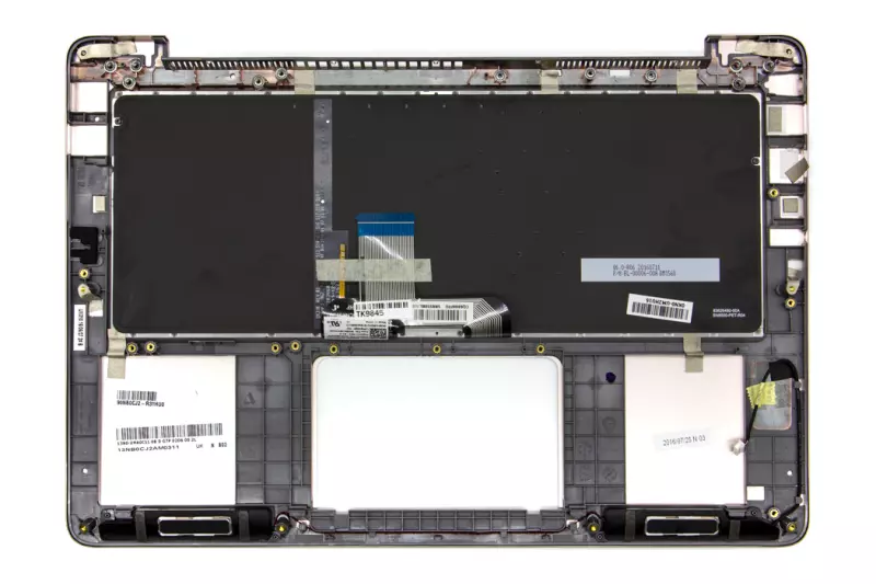 Asus Zenbook UX310UA, UX410UA gyári új háttér-világításos magyar billentyűzet modul hangszóróval (90NB0CJ2-R31HU0)