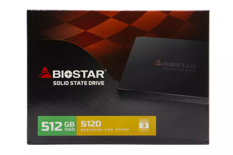 Biostar S120 512GB SSD SA902S2E35 | 3 év garancia! 