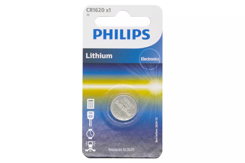 CR1620 CMOS elem, 3V-os Philips