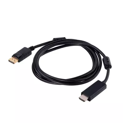 DisplayPort (apa) - HDMI (apa) 1,8m összekötő audio-video kábel (AK-AV-05)