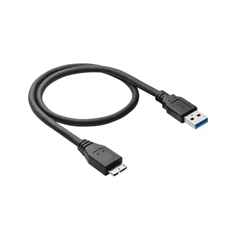 USB 3.0 A - USB 3.0 micro B 0,5m összekötő kábel