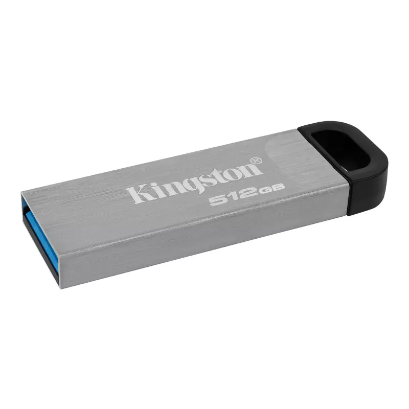 Kingston DataTraveler Kyson 512GB USB 3.2 (Gen 1) szürke-fekete fém pendrive (DTKN/512GB)