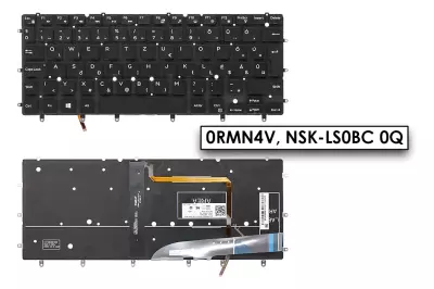 Dell Inspiron 7547 fekete magyar laptop billentyűzet