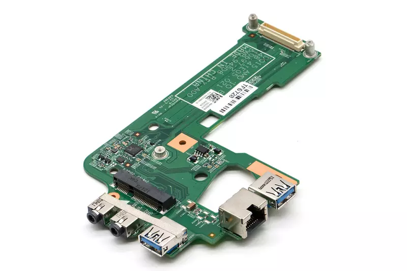 Dell Inspiron M511R (M5110) gyári új USB3.0/LAN/Audio panel (AMD) (NHXRJ, 0NHXRJ)