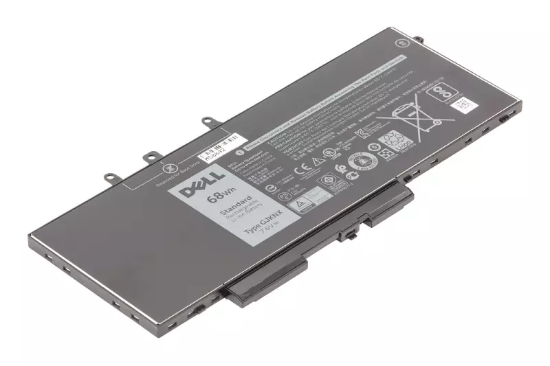 Dell Latitude 5580 (csak M.2 SSD-vel szerelt modellek!), 5480, Precision 3520 gyári új 4 cellás 68Wh akkumulátor (GJKNX, 0GJKNX)