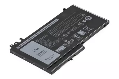 Dell Precision 15 3510 laptop akkumulátor, új, gyárival megegyező minőségű helyettesítő, 3 cellás (4090mAh)