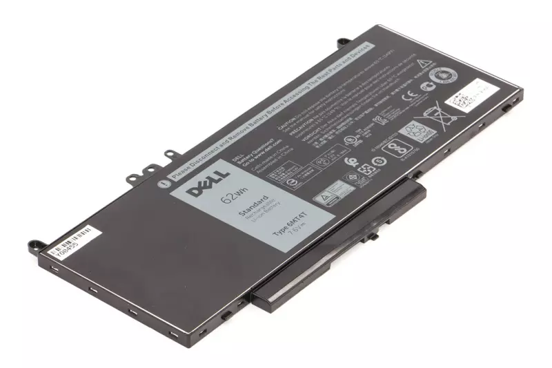 Dell Precision 15 3510 laptop akkumulátor, gyári új, 4 cellás (8180mAh)