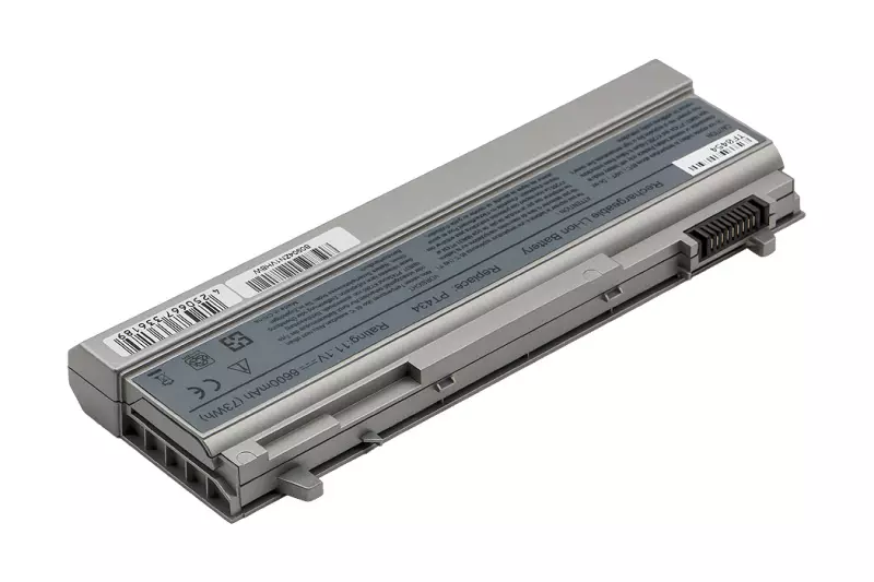 Dell Latitude E6400 ATG laptop akkumulátor, új, gyárival megegyező minőségű helyettesítő, 9 cellás (6600mAh-7800mAh)