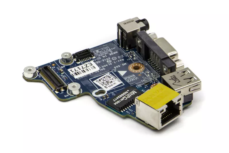 Dell Latitude E6430 (Intel UMA-s) gyári új USB/LAN/VGA/Audio panel (51WP9, 051WP9)