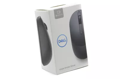 Dell MS3320W fekete vezeték nélküli USB optikai egér, kétkezes (bal-jobb) tervezésű