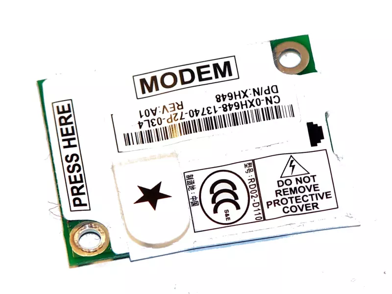 Dell Inspiron 6400 használt Modem kártya (XH648)