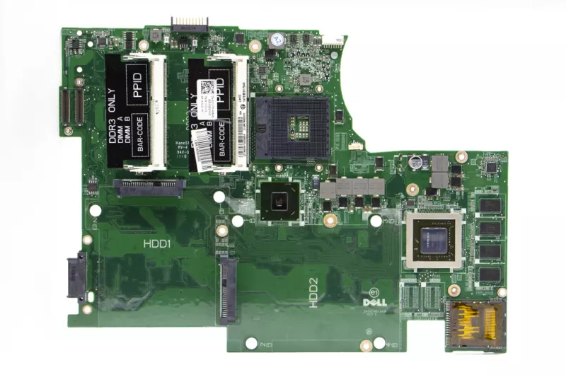 Dell XPS 17 L702X használt alaplap (discrete NVIDIA GeForce GT555M, Intel rPGA989) (JJVYM, 0JJVYM)