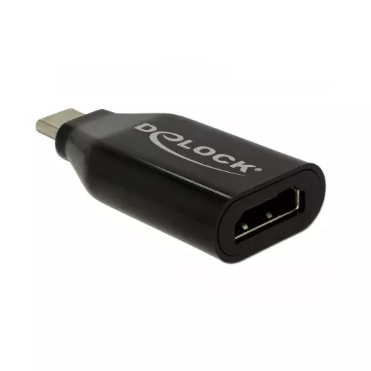 Delock USB-C (TYPE-C - Apa/Male) - HDMI (Anya/Female) átalakító, (DP Alt Mode) 4K 60Hz (62978)