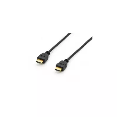 Equip HDMI 1.4 összekötő kábel, Apa/Apa, 3D 4K/30Hz, Dolby TrueHD, DTS-HD, 1,8m (119352)