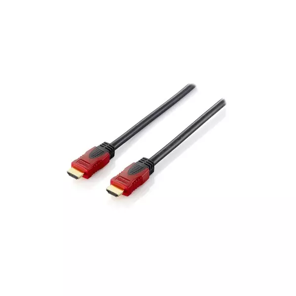 Equip HDMI 2.0 összekötő kábel, Apa/Apa, 4K/60Hz, Aranyozott, 1m (119341)