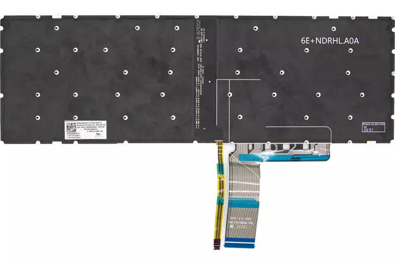 Lenovo IdeaPad 330S-15IKB, 720S-15IKB gyári új magyar szürke keret-nélküli háttér-világításos billentyűzet (PC5CB-HUN)