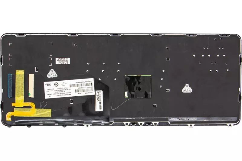 HP EliteBook 840 G1, 850 G1 gyári új brazil fekete keretes háttér-világításos billentyűzet (736654-201)
