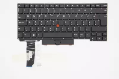 Lenovo ThinkPad E14 gyári új magyar keret nélküli fekete billentyűzet trackpointtal